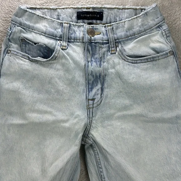 Aeropostale Stretch Mom Jeans Women’s Size 2 - Picture 3 of 11
